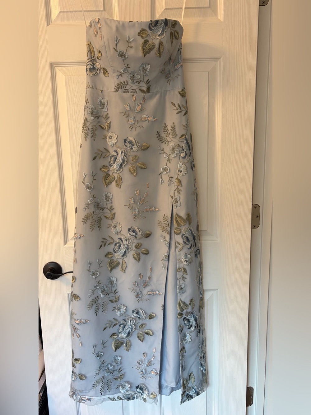 Jenny Yoo Bridesmaid Dress Mercy Print in Enchanted Floral Tulle - Picture 2 of 7